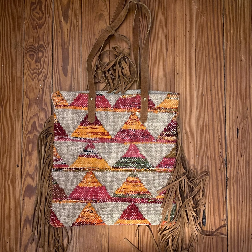 Sadie & Sage Boho Tote Bag
